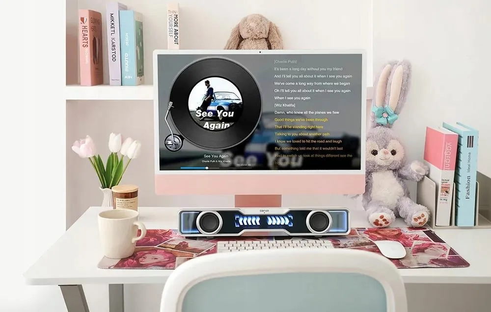 Активные полочные колонки Edifier QS30 белые