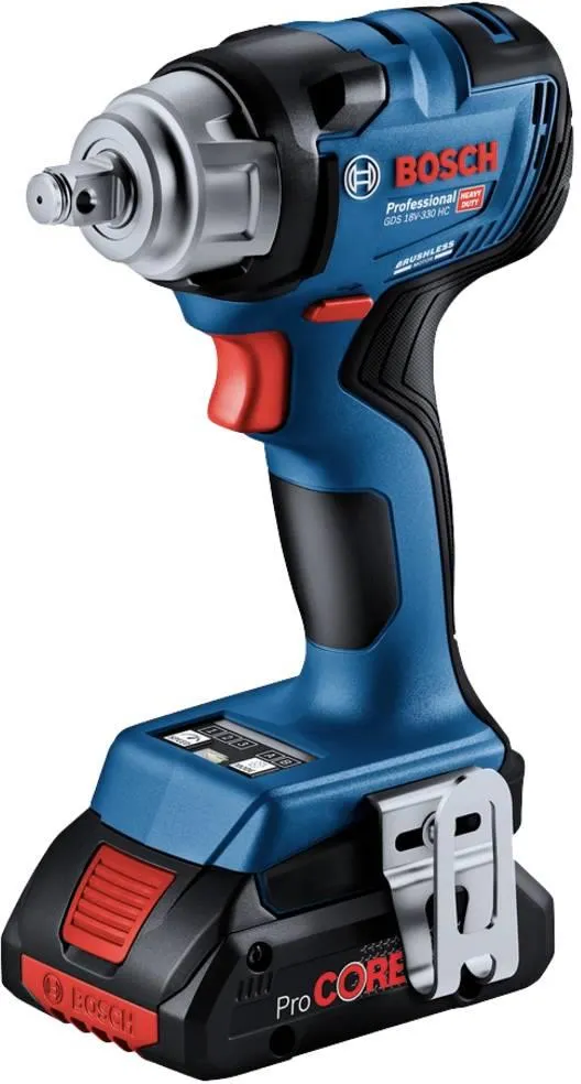 Аккумуляторный ударный гайковерт Bosch GDS 18V-330 HC Professional 06019L5000