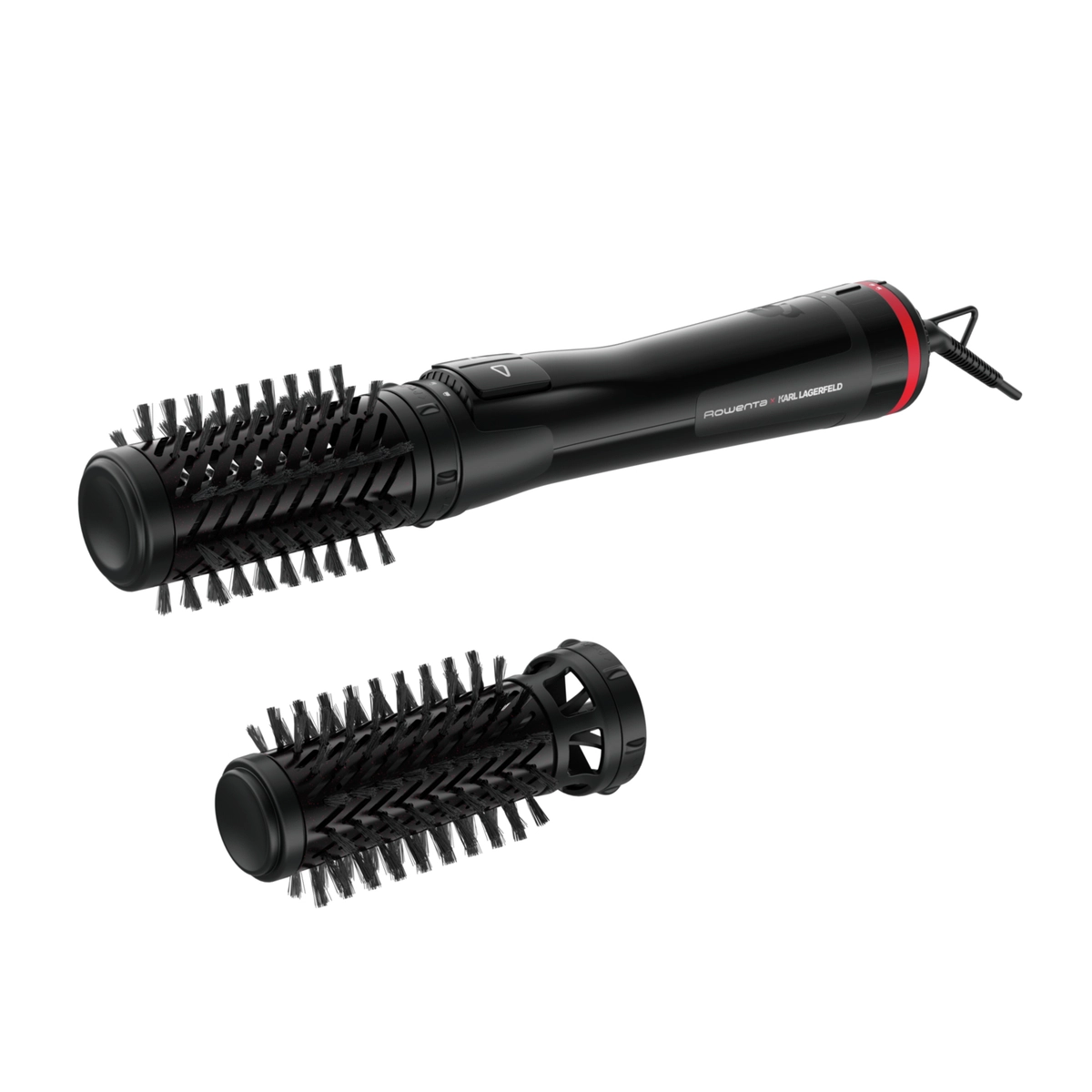 Фен-щётка Rowenta Brush Activ Karl Lagerfeld CF952LF0 (2 насадки)
