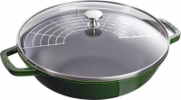 Чугунный вок Staub Ø 30 см, зелёный 40511-465-0