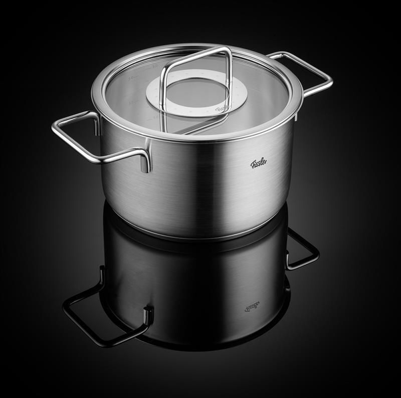 Набор Кастрюль Fissler Pure Profi Collection Со Стеклянными Крышками 4 Шт. 086115040000