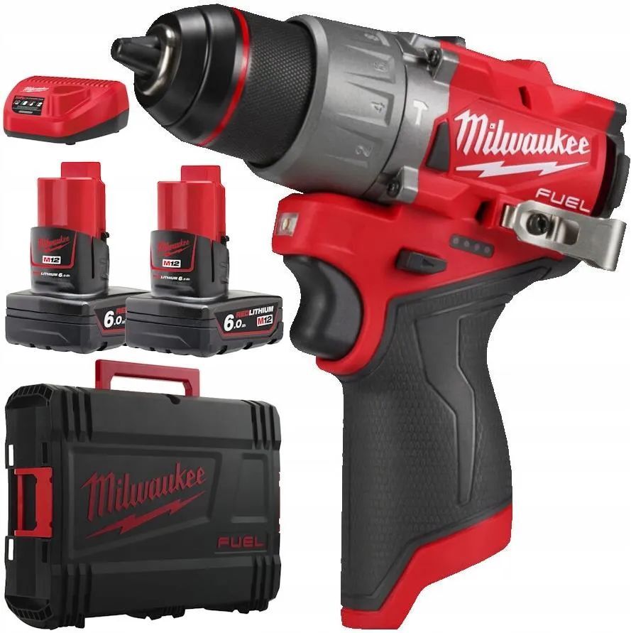 Ударный шуруповерт Milwaukee M12 FPD2-602X 2 2.0 Ah и ЗУ 4933479870