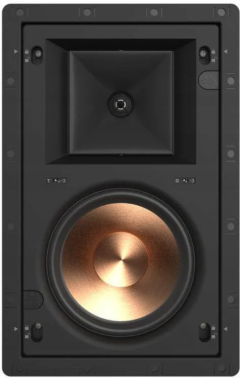 Встраиваемая настенная акустика Klipsch Reference PRO-16-RW чёрный