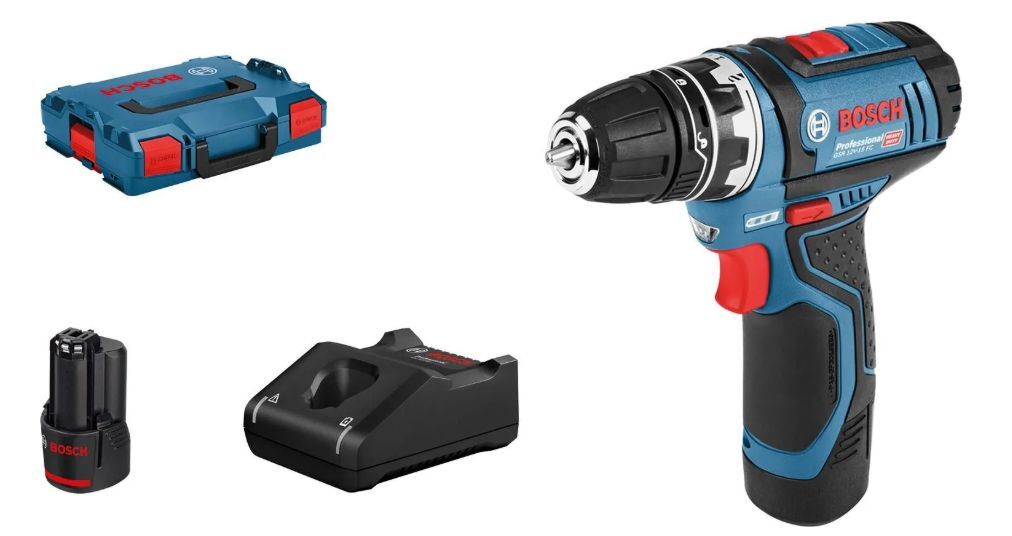Аккумуляторный шуруповерт Bosch GSR 12V-35 FC Professional (06019H3001)