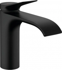 Смеситель для раковины Hansgrohe Vivenis 110, черный матовый 75020670