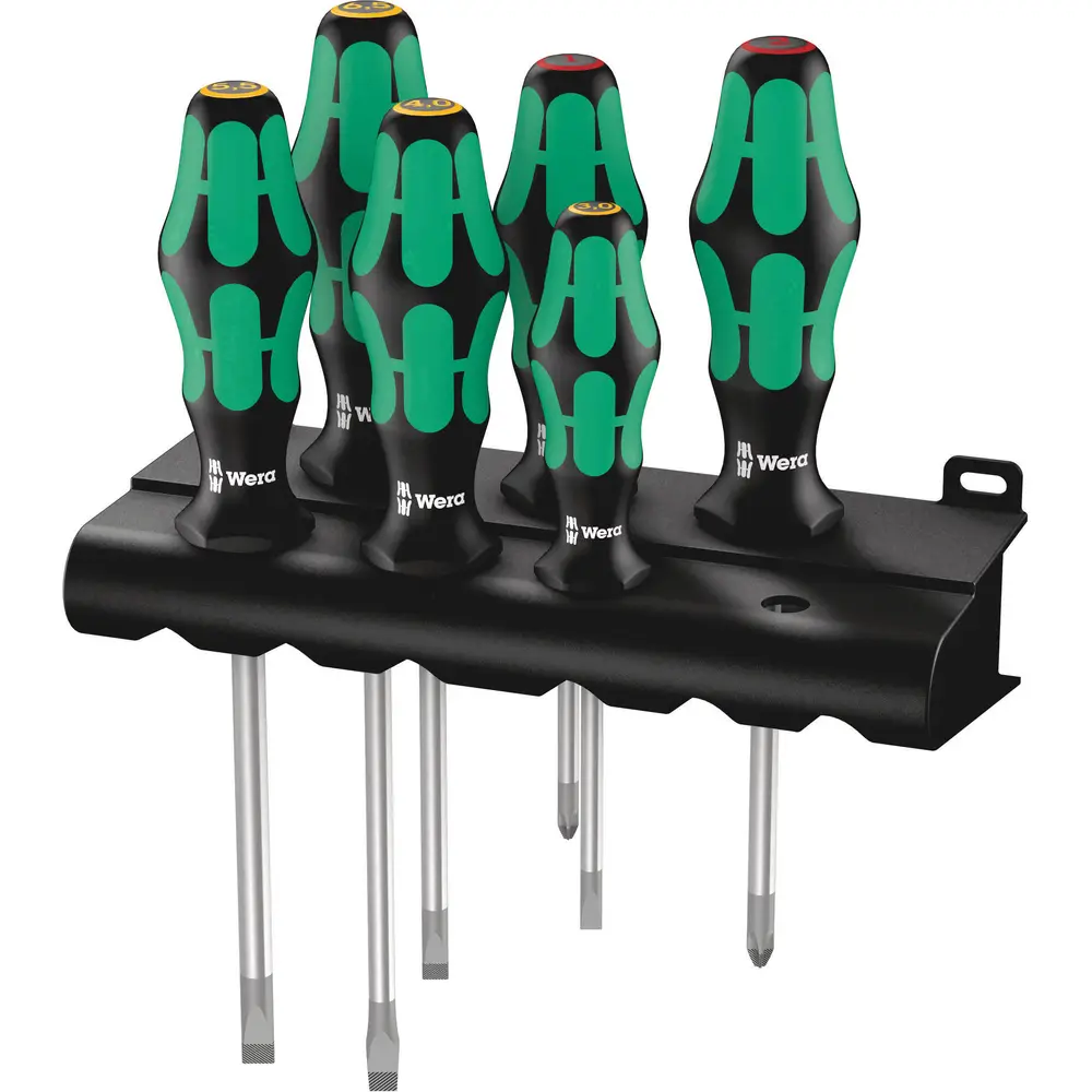 Набор отвёрток Wera Kraftform Plus Lasertip 334/6 05105650001