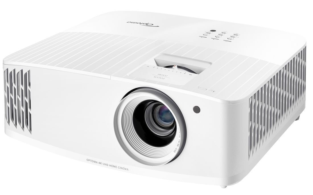 Проектор Optoma UHD38x 3840x2160, 1000000:1, 4000 лм, DLP, белый