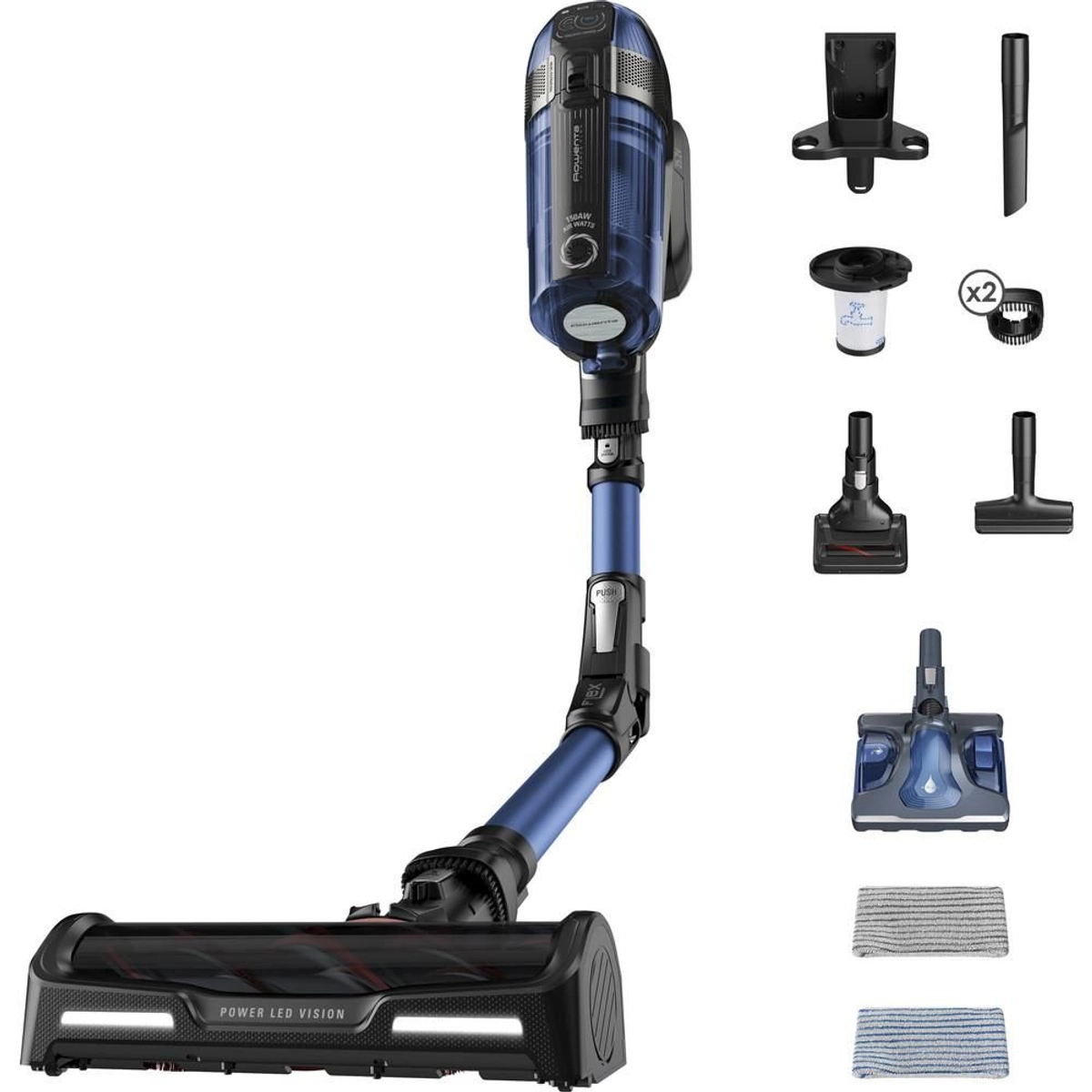 Вертикальный пылесос Rowenta X-Force Flex 12.60 Aqua RH98C0WO