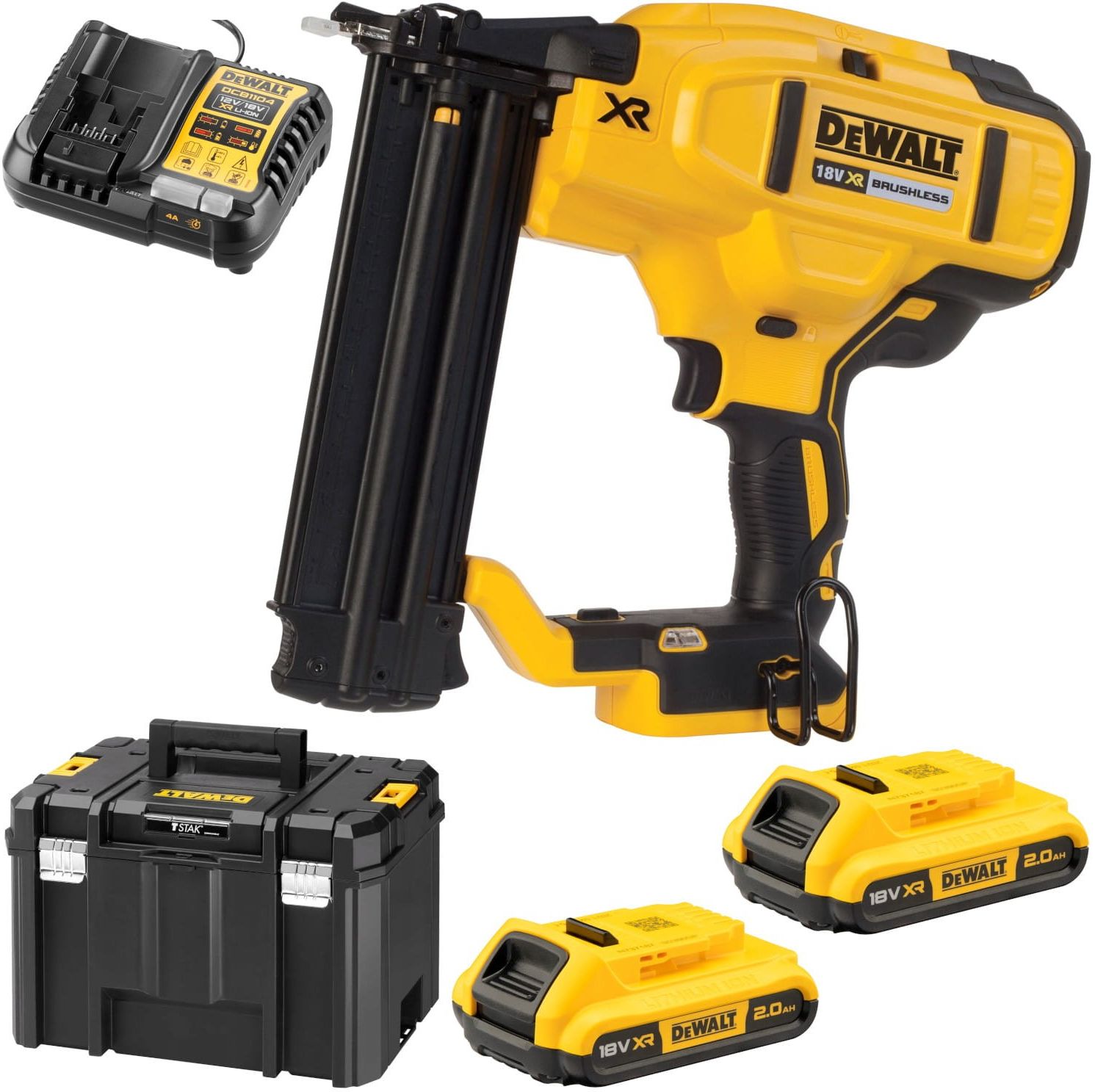 Аккумуляторный гвоздезабиватель DeWALT DCN680D2