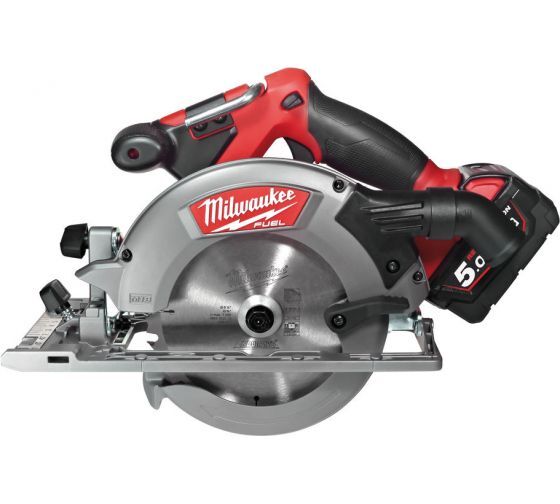 Аккумуляторная циркулярная пила Milwaukee M18 CCS55-502X FUEL 4933451376