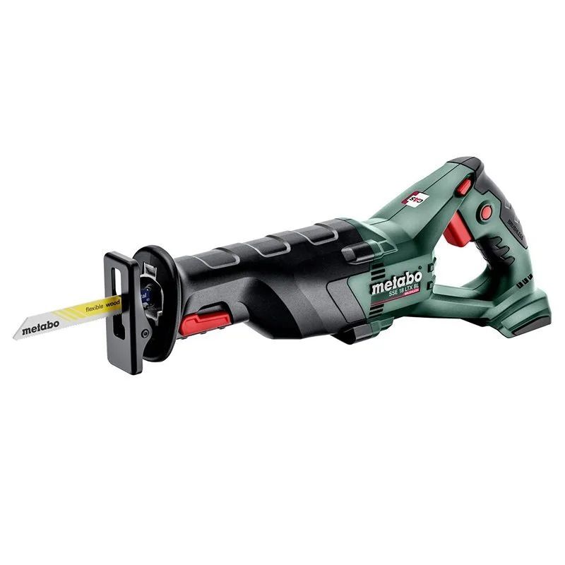 Сабельная аккумуляторная пила Metabo SSEP 18 LTX BL MVT 602258840 в кейсе metaBOX без акб и ЗУ
