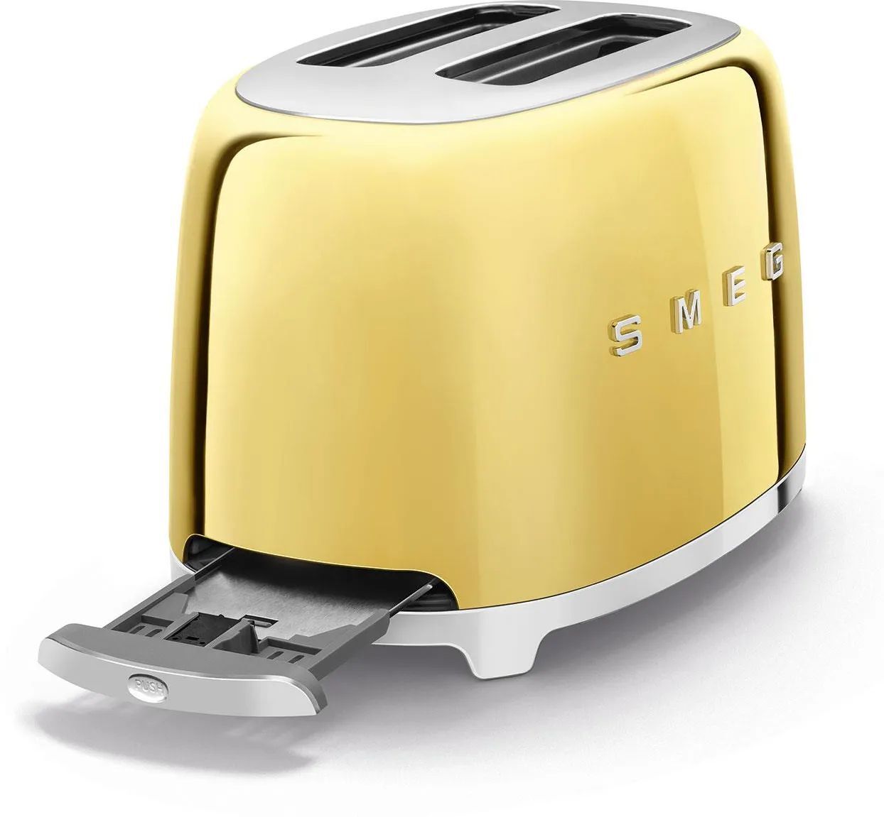 Тостер Smeg TSF01GOEU золотой