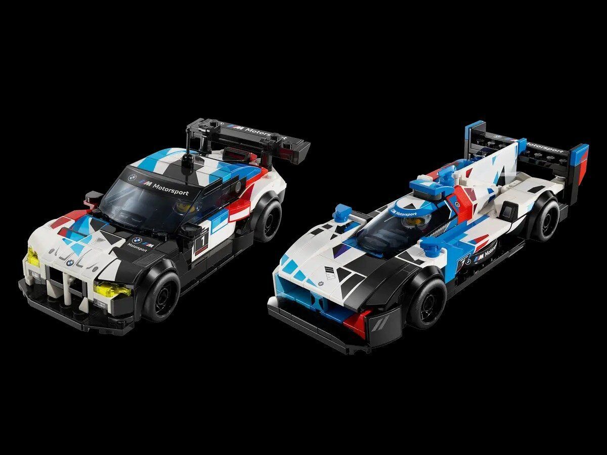 Конструктор LEGO Speed Champions 76922 Конструктор Гоночные автомобили BMW M4 GT3 и BMW M Hybrid V8