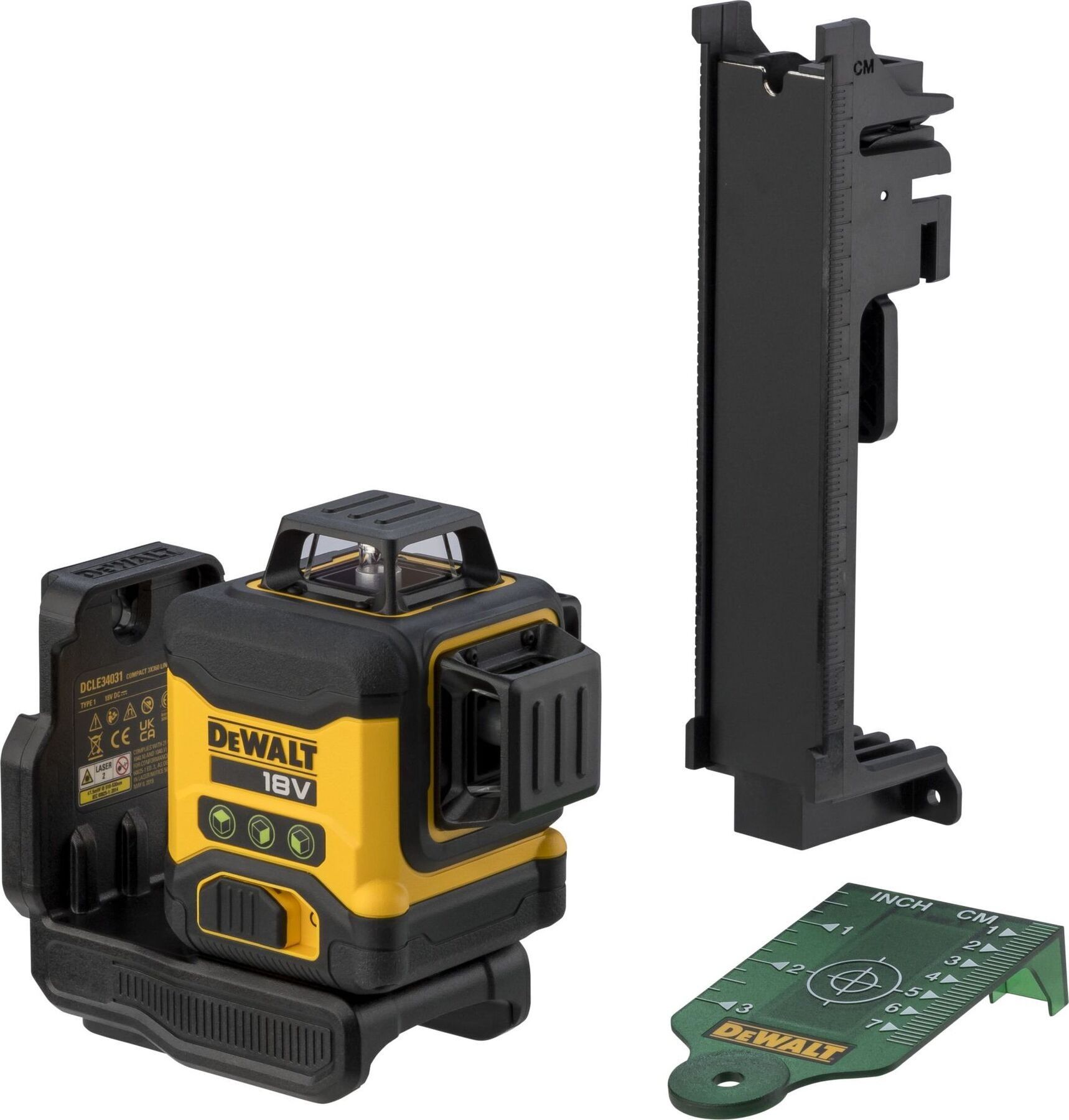 Аккумуляторный лазерный нивелир DeWALT DCLE34031N-XJ