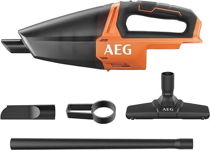 Беспроводной ручной пылесос AEG 18V Pro18V BHSS18C-0, расход воздуха (л/мин) 1274, пылесос, без аккумулятора и зарядного устройства, оранжевый