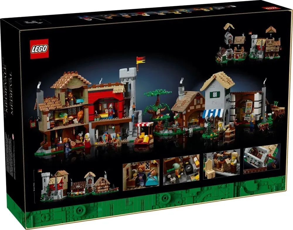 Средневековая рыночная площадь LEGO Icons 10332