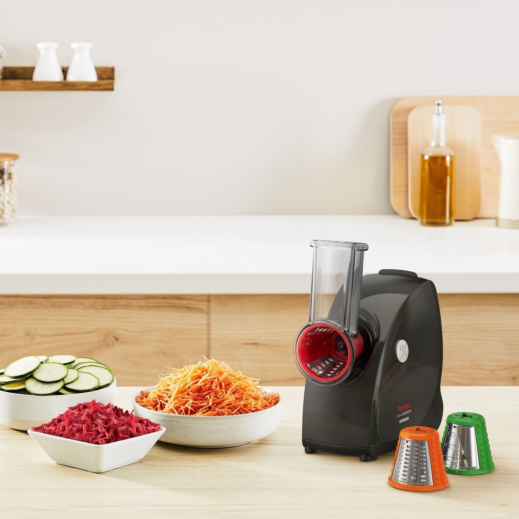 Мясорубка Tefal HV4 NE477838, черный