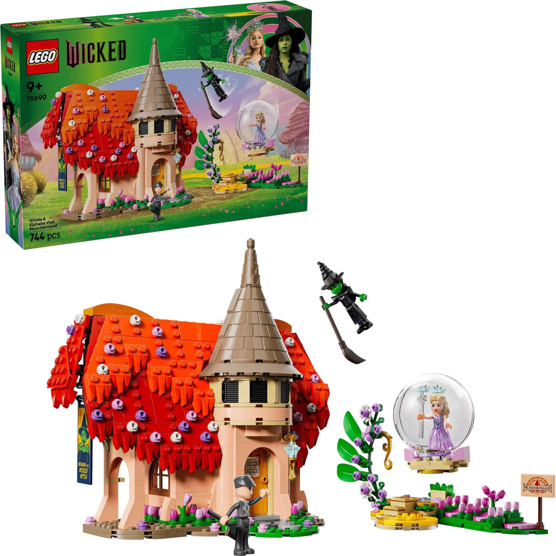 LEGO Wicked 75690 Визит Глинды и Эльфабы в Манчкинленд