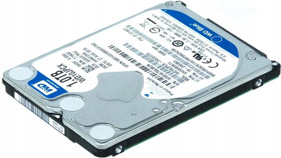 Жёсткий диск WD Blue WD10JPCX 1TB 2.5" SATA II 5400RPM