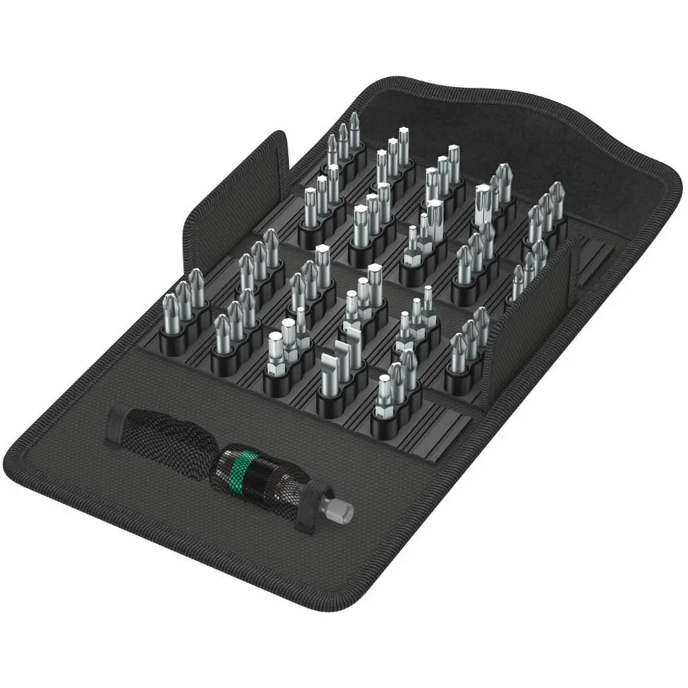 Набор бит Wera Bit-Safe TZ, 60 шт.