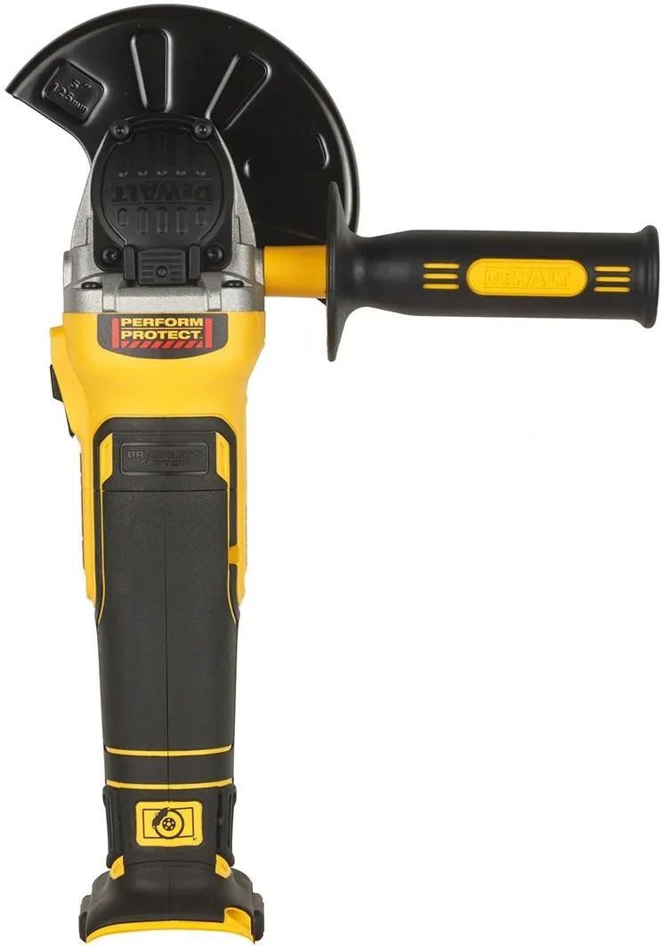 Аккумуляторная угловая шлифмашина DeWalt DCG405H2TQW, с 2 АКБ 5 Ач и ЗУ, в кейсе