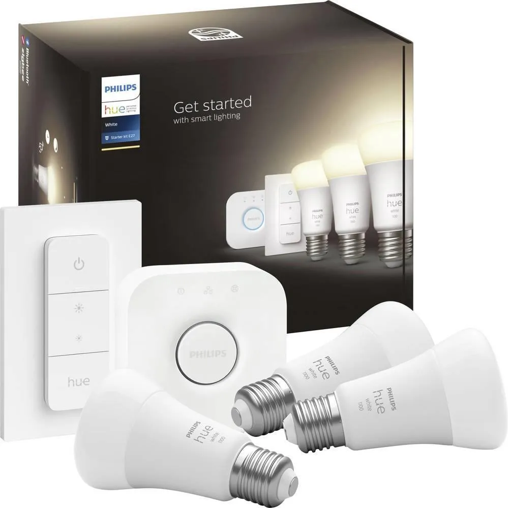 Комплект PHILIPS HUE White E27 1100lm 8719514289130