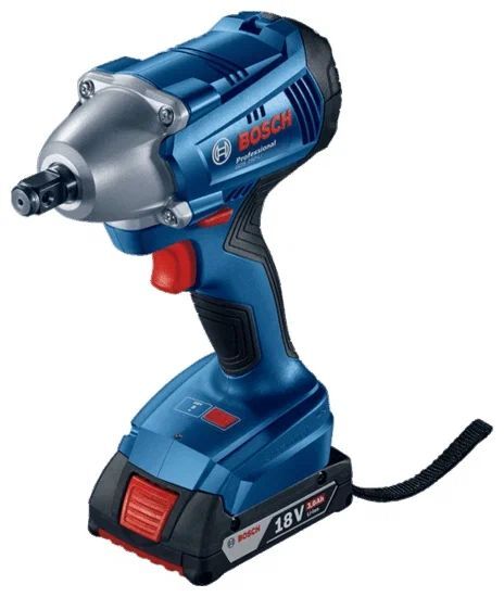 Аккумуляторный ударный гайковерт BOSCH GDS 250-LI 3.0Ач х2 коробка