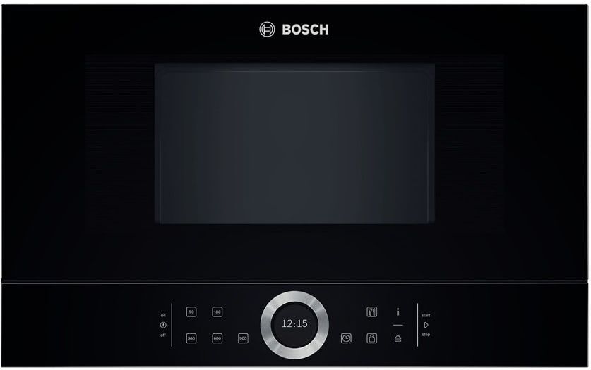 Микроволновая печь встраиваемая Bosch BFL634GB1, черный