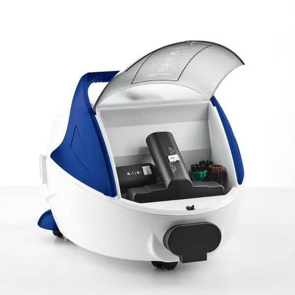Пылесос Polti Steam Cleaner Vaporetto Pro 100 Eco Power Power 1900 W PTEU0313, синий, белый, чёрный