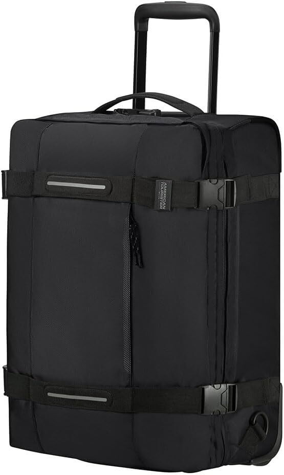 American Tourister Urban Track сумка/рюкзак для путешествий с 2 колёсами S, 55 см, 45,5 л, чёрный