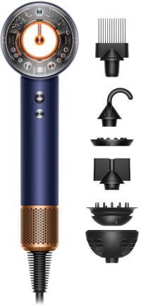 Фен Dyson Supersonic Nural Curly+Coily прусский синий