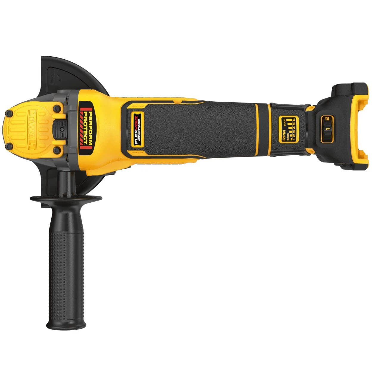 Аккумуляторная угловая шлифмашина DeWalt DCG409VSNXJ, без АКБ и ЗУ