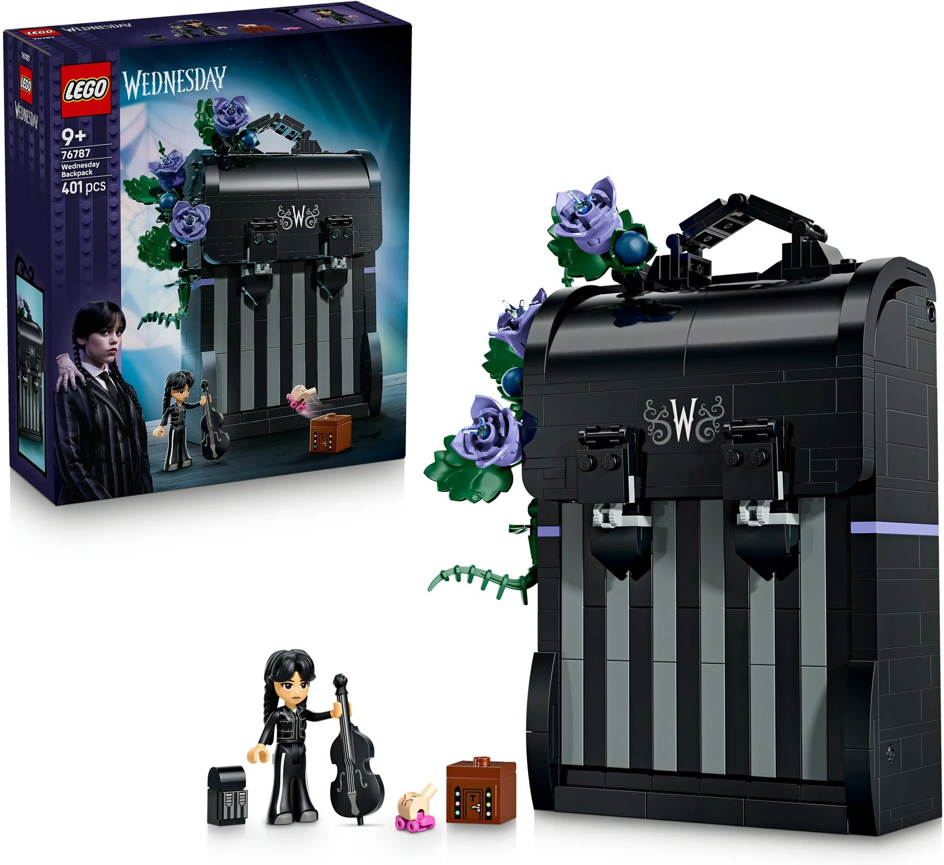 Конструктор LEGO 76787 Wednesday: Рюкзак Wednesday