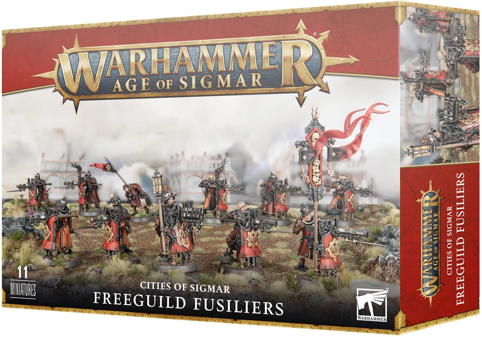 Набор миниатюр Games Workshop Warhammer Age of Sigmar Cities of Sigmar Freeguild Fusiliers