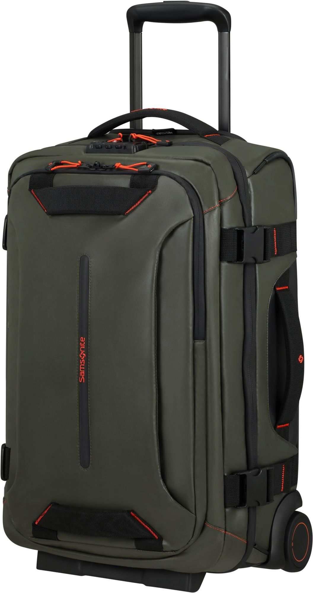 Сумка Samsonite на колесиках Ecodiver 55см, зеленая