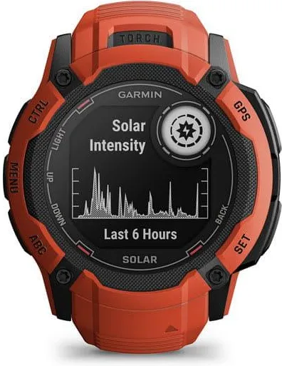 Смарт-часы Garmin Instinct 2X Solar Red Солнечно-красный