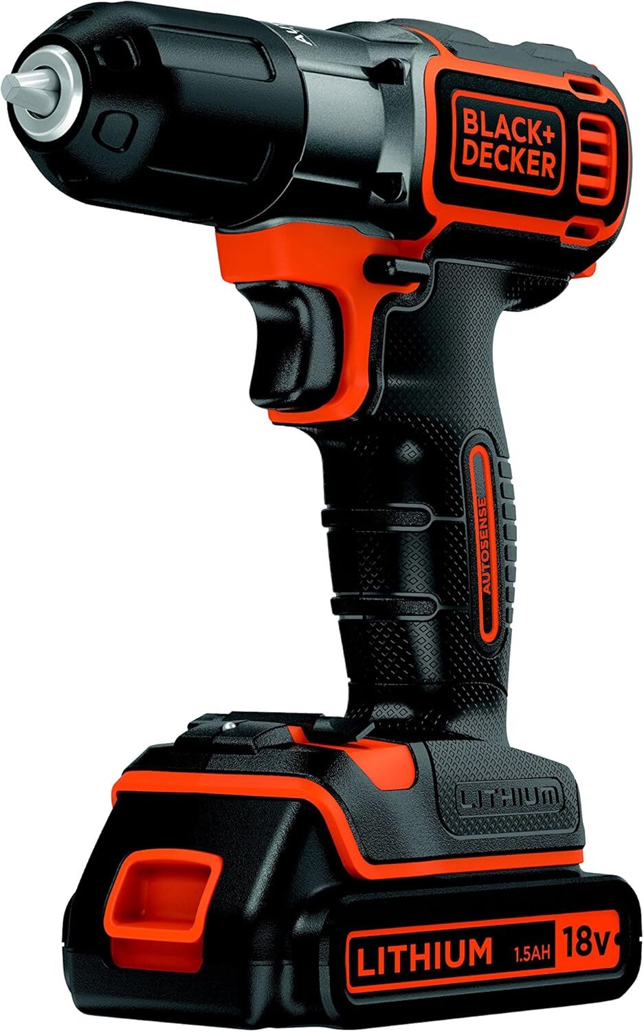 Дрель-шуруповёрт аккумуляторный Black&Decker ASD184KB 1.5 Ah 18 V с ЗУ