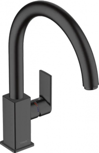 Смеситель кухни Hansgrohe Vernis Shape, черный матовый 71871670