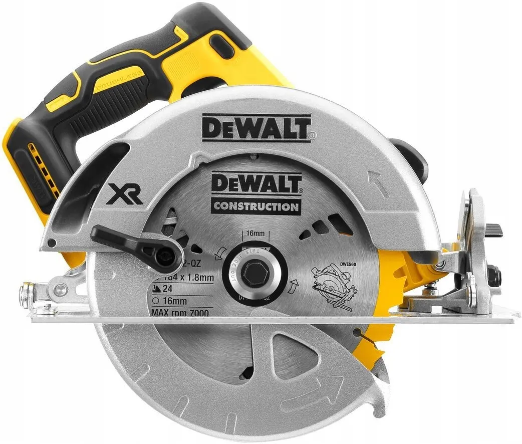 Аккумуляторная дисковая пила DeWalt DCS570NT-XJ, без АКБ и ЗУ, в кейсе TSTAK