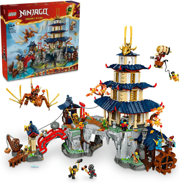 Конструктор LEGO NINJAGO 71814 Турнирный город с храмом