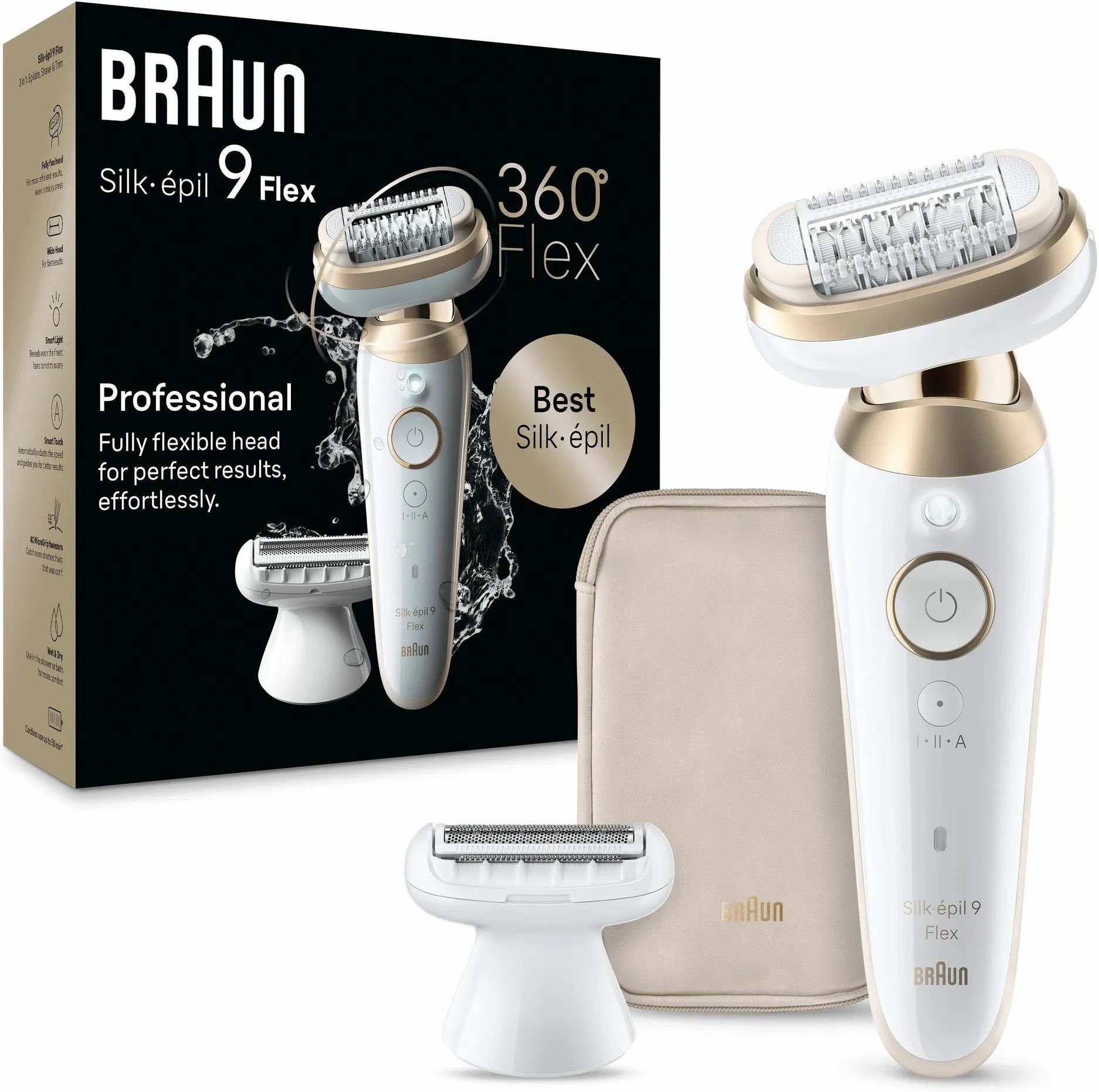 Эпилятор Braun Silk-pil 9 Flex 9-041D