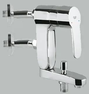 Смеситель для ванны Grohe Vertica chrom Eurostyle Cosmopolitan 23302000