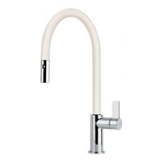 Кухонный кран Franke Ambiet PULL-OUT 115.0289.514, Белый Глянец
