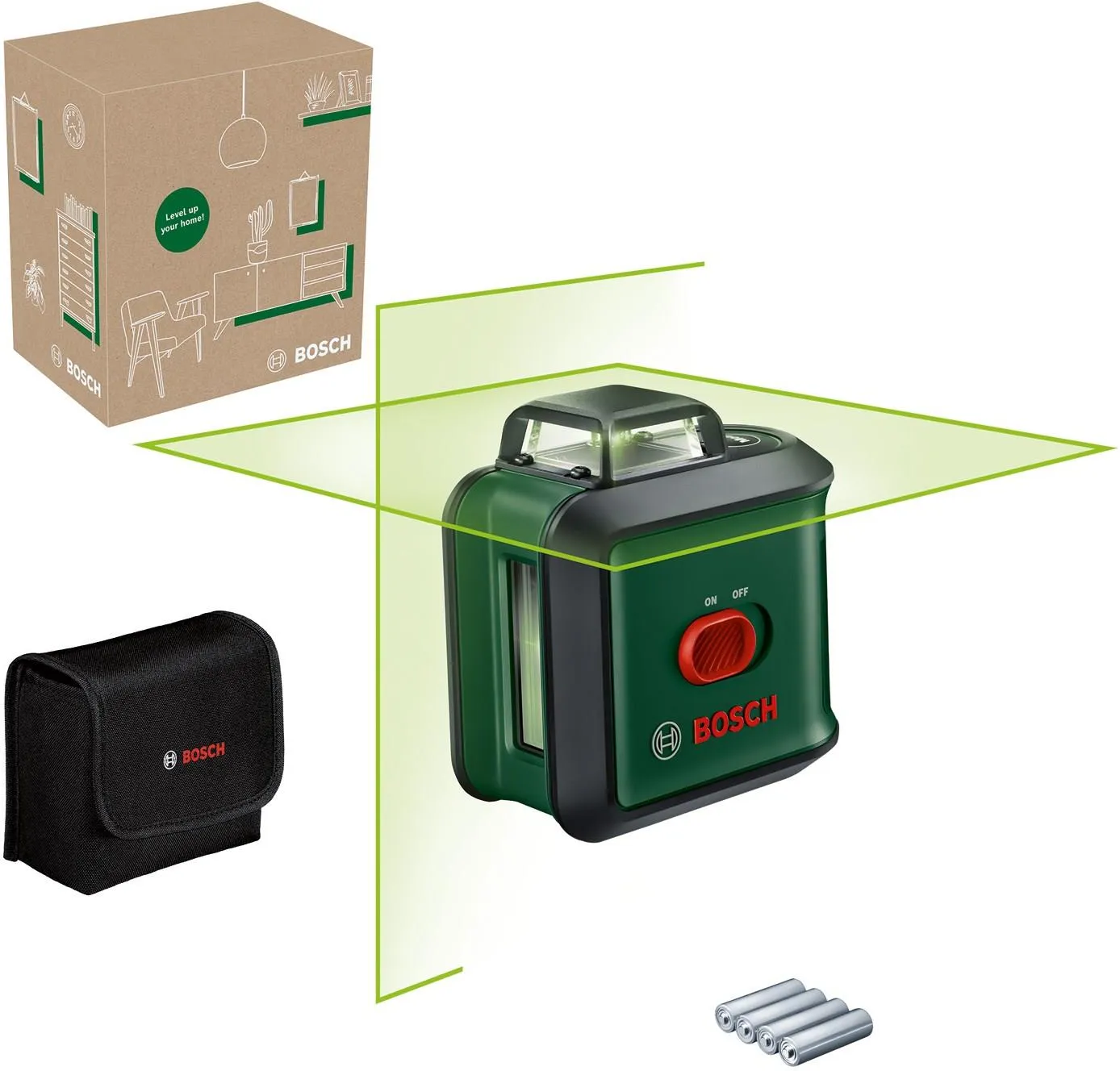 Лазерный нивелир Bosch UniversalLevel 360 0603663EZ0