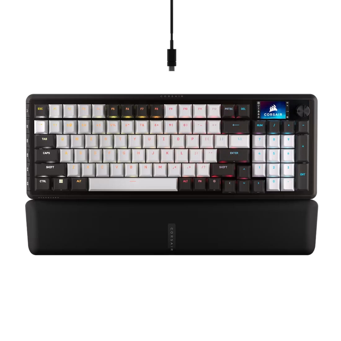 Игровая клавиатура Corsair Vanguard 96 RGB MLX CH91E921ENA, серо-белая