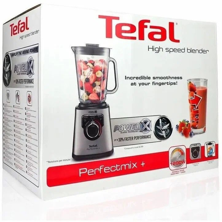 Стационарный блендер Tefal BL 811D38, серебристый