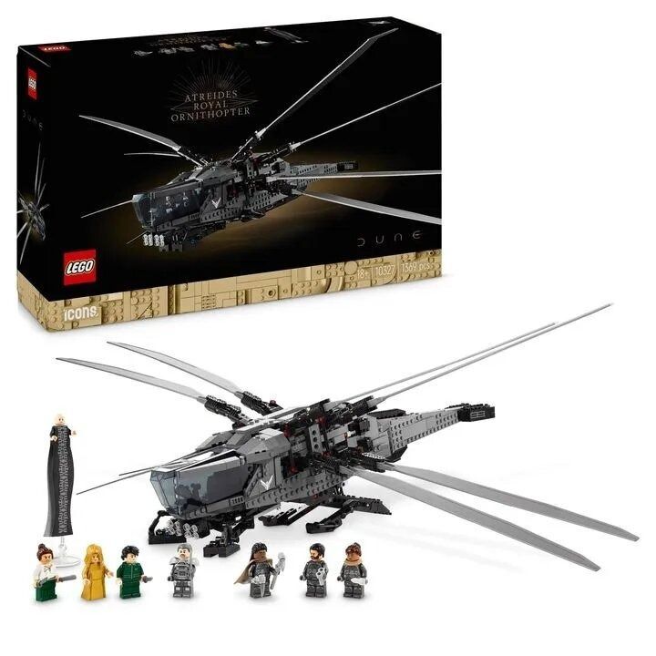 Конструктор LEGO Icons 10327 Дюна: Королевский орнитоптер Атрейдесов