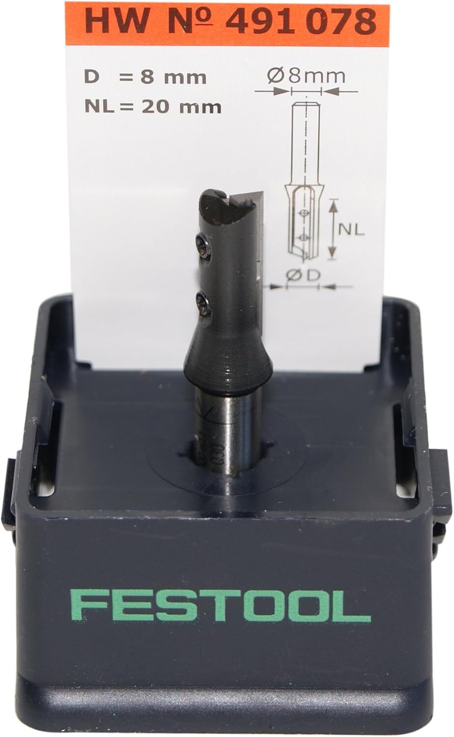 Festool фреза с пазовыми пластинами, HW 8 мм HW S8 D8 / 20 WP z1 каталожный номер 491078