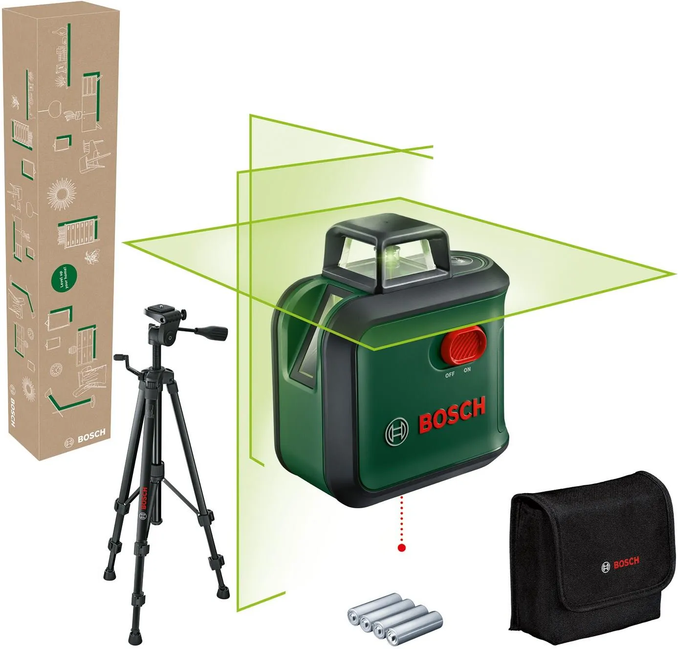 Лазерный нивелир Bosch AdvancedLevel 360 0603663BZ1