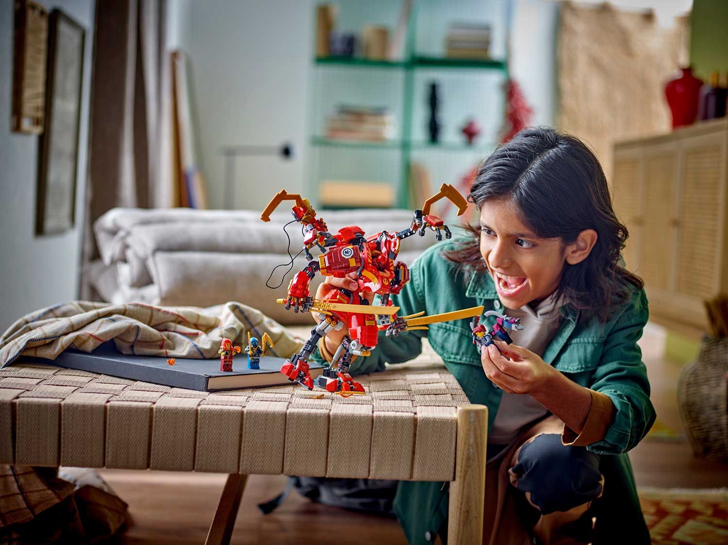 LEGO Ninjago 71812 Альпинистский робот ниндзя Кая